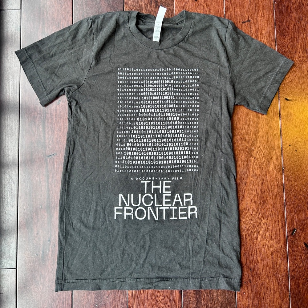 Bella Canvas Black Graphic 'The Nuclear Frontier' Tee